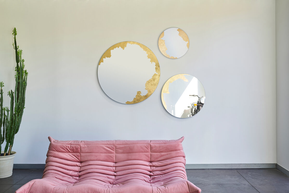miroir ornato rond