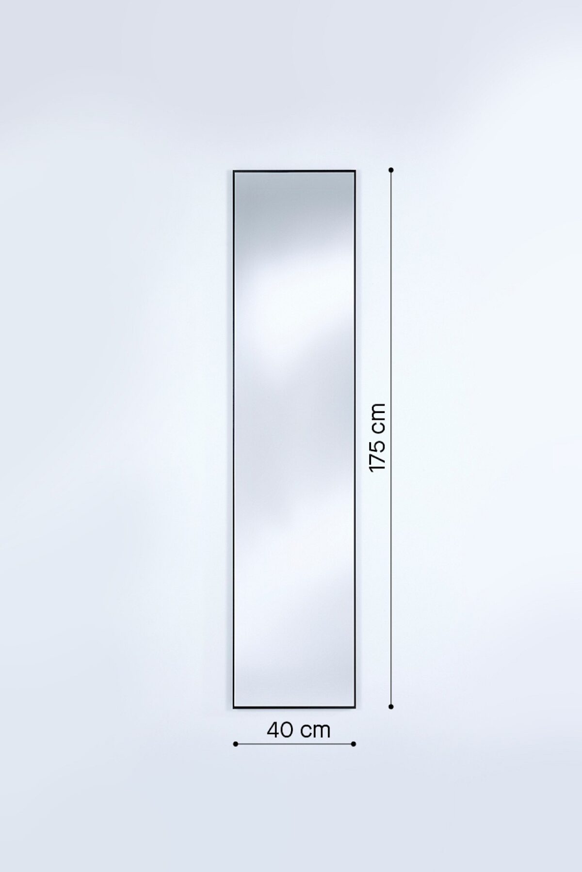 MIROIR LUCKA BLACK HALL
