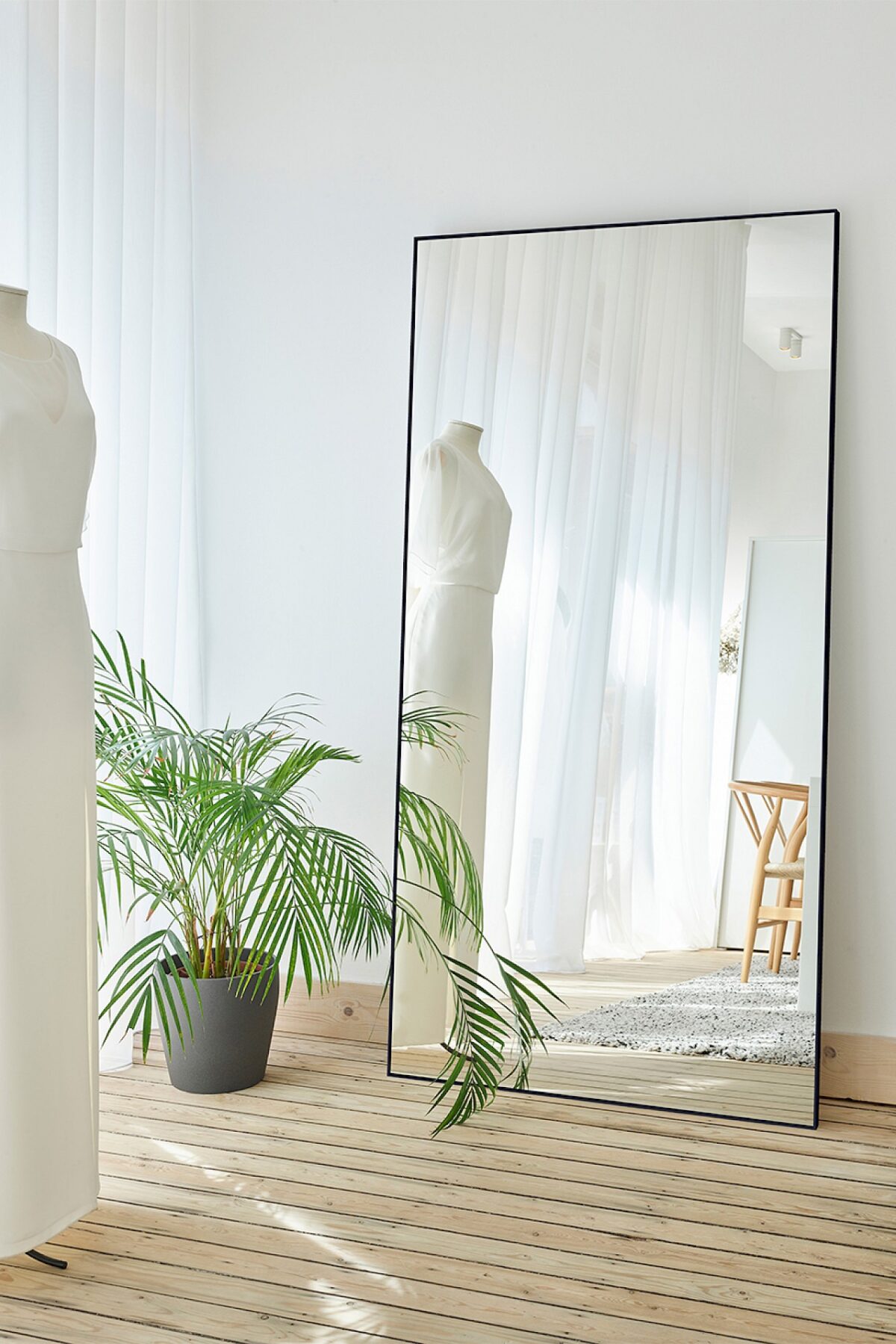 MIROIR LUCKA BLACK XXL